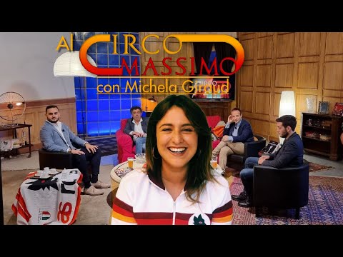 Michela GIRAUD @ Al Circo Massimo: &quot;Tifo Roma malgrado la mia famiglia sia della Lazio&quot;