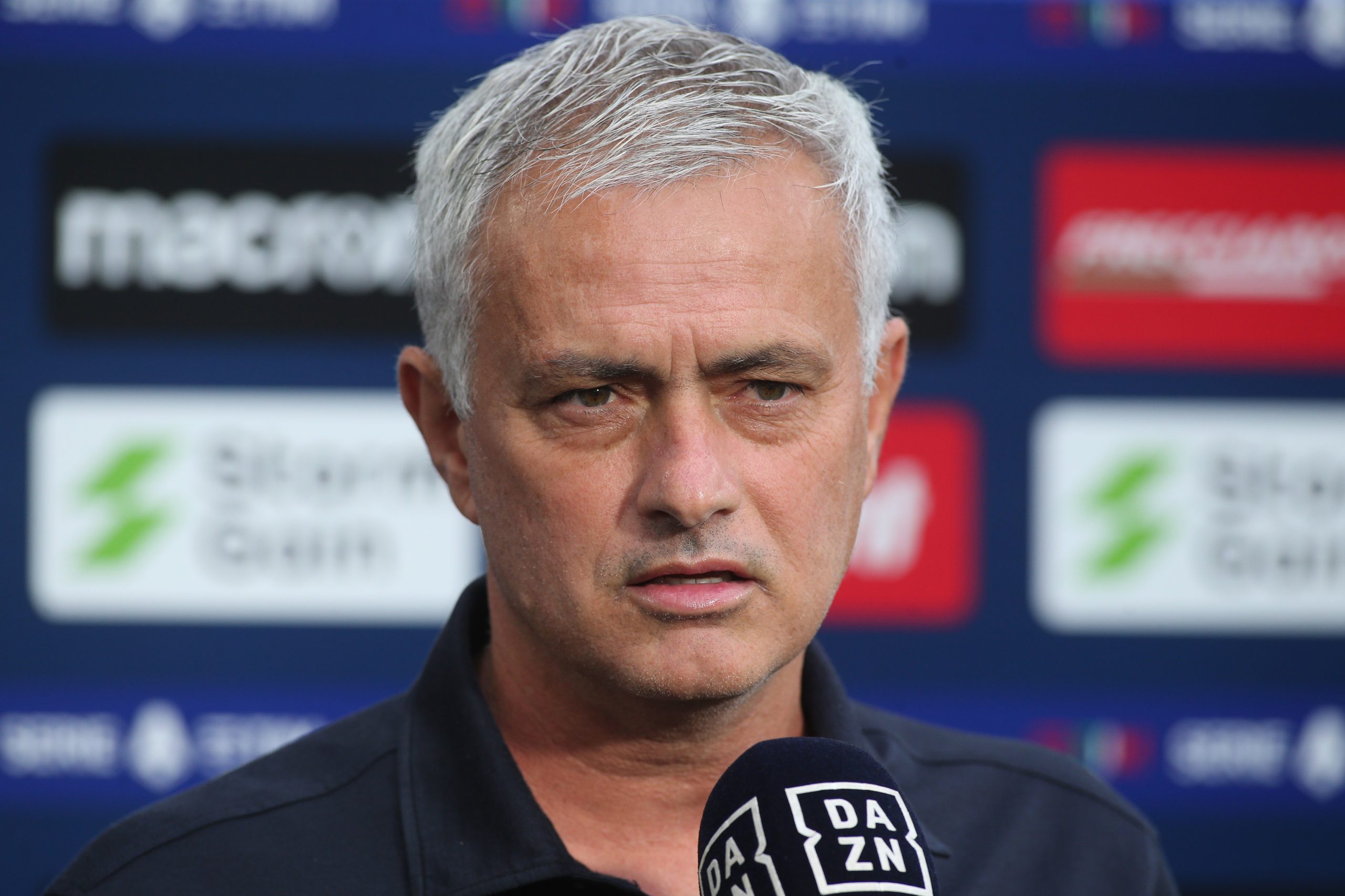 Rome,,Italy,-,26.09.2021:,Jose,Mourinho,In,Conference,Press,At