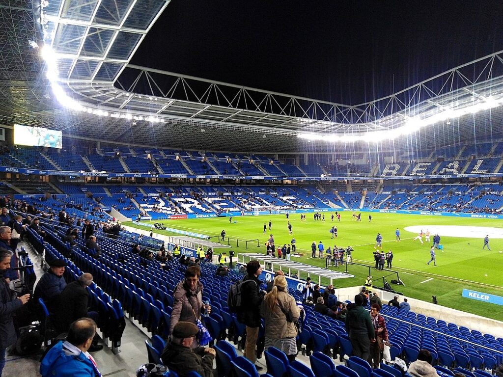 Real Sociedad-Roma, ecco la Reale Arena